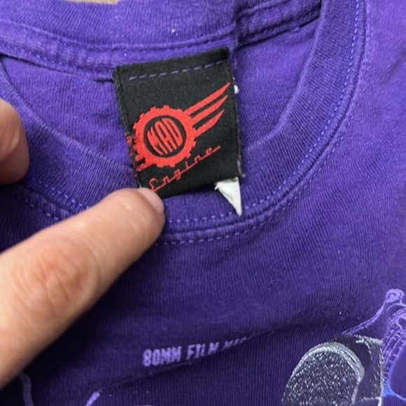 Mad Engine purple tshirt medium Ee - Picture 2 of 2